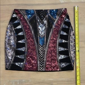 Express sequin skirt NWT Size small.